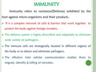 Comprehensive Overview of Immunity: Innate and Adaptive Defense ...