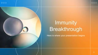 Immunity
Breakthrough
 