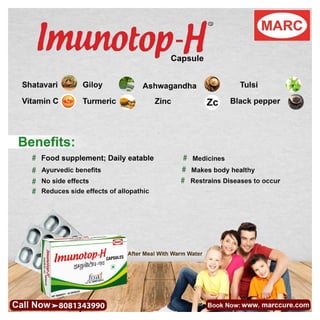 Immunity booster food supplements