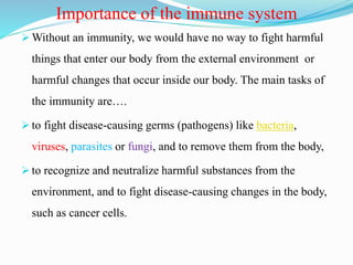 Without Immunity Immunity lecture | PPTX