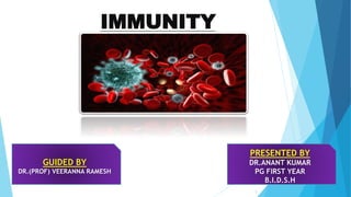 Immunity seminar ppt | PPTX