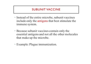 PENTAVALENT VACCINE
• Simultaneous immunization againstdiphtheria, Pertuisis & Tetanus,
Hep B, Hib.
• Stored at 4-8 degree...