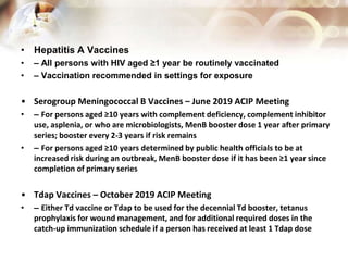 Acip Sample Documents 2020 CDC ACIP Updates to the Child/Adolescent and Adult Immunization ...