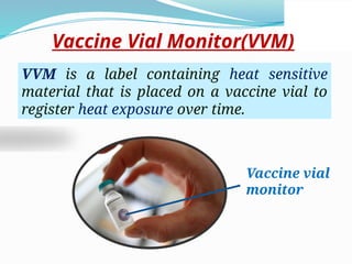 Vvm Image Immunization & Cold chain.pptx immunization and cold chain | PPTX