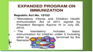 IMMUNIZATION PROGRAM IN THE PHILIPPINES - | PPTX
