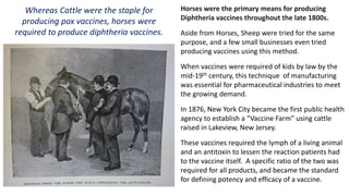 Lesson 1
Why immunize?
 