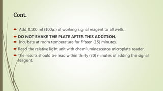 Immunoassay of digoxin | PPTX