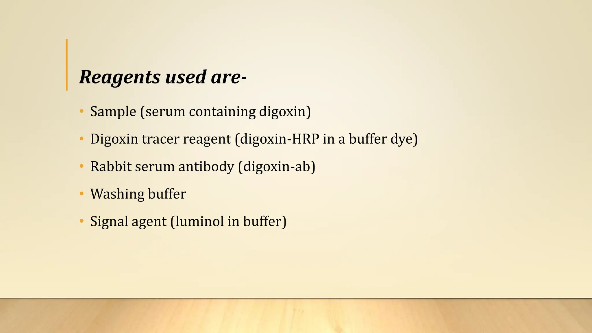 immunoassay of digoxin.pptx (analytical methods of immunoassay) | PPTX