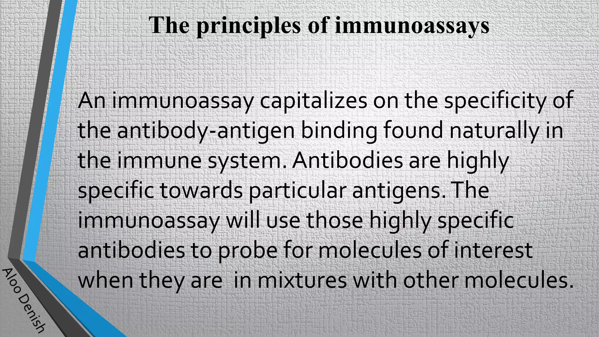Immunoassays powerpoint presentaion | PDF
