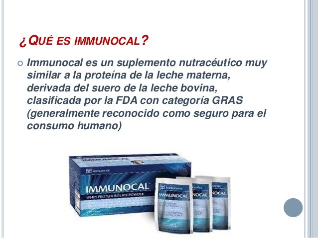 Immunocal efectos secundarios. Immunocal efectos secundarios.
