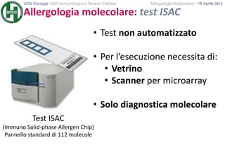 Scanner Isac Quale test per la diagnosi delle Allergie? | PPTX | Allergies ...
