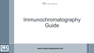Immunochromatography
Guide
www.creative-diagnostics.com
 