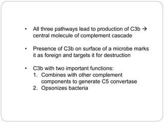 Immunoglobulins, complement and immunodefeciency disorders | PPTX