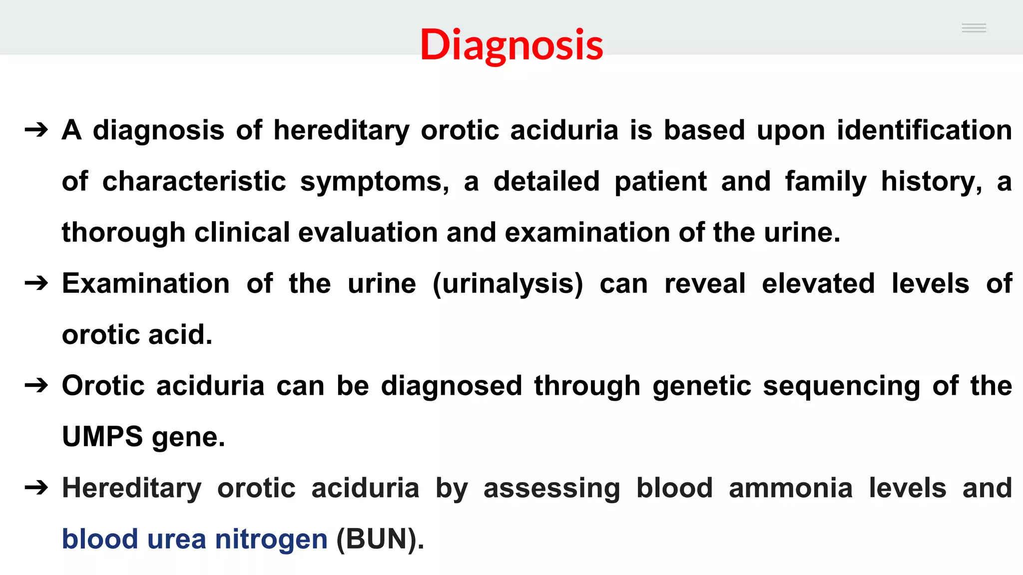Orotic Aciduria Ppt