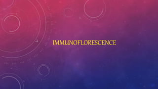 IMMUNOFLORESCENCE
 