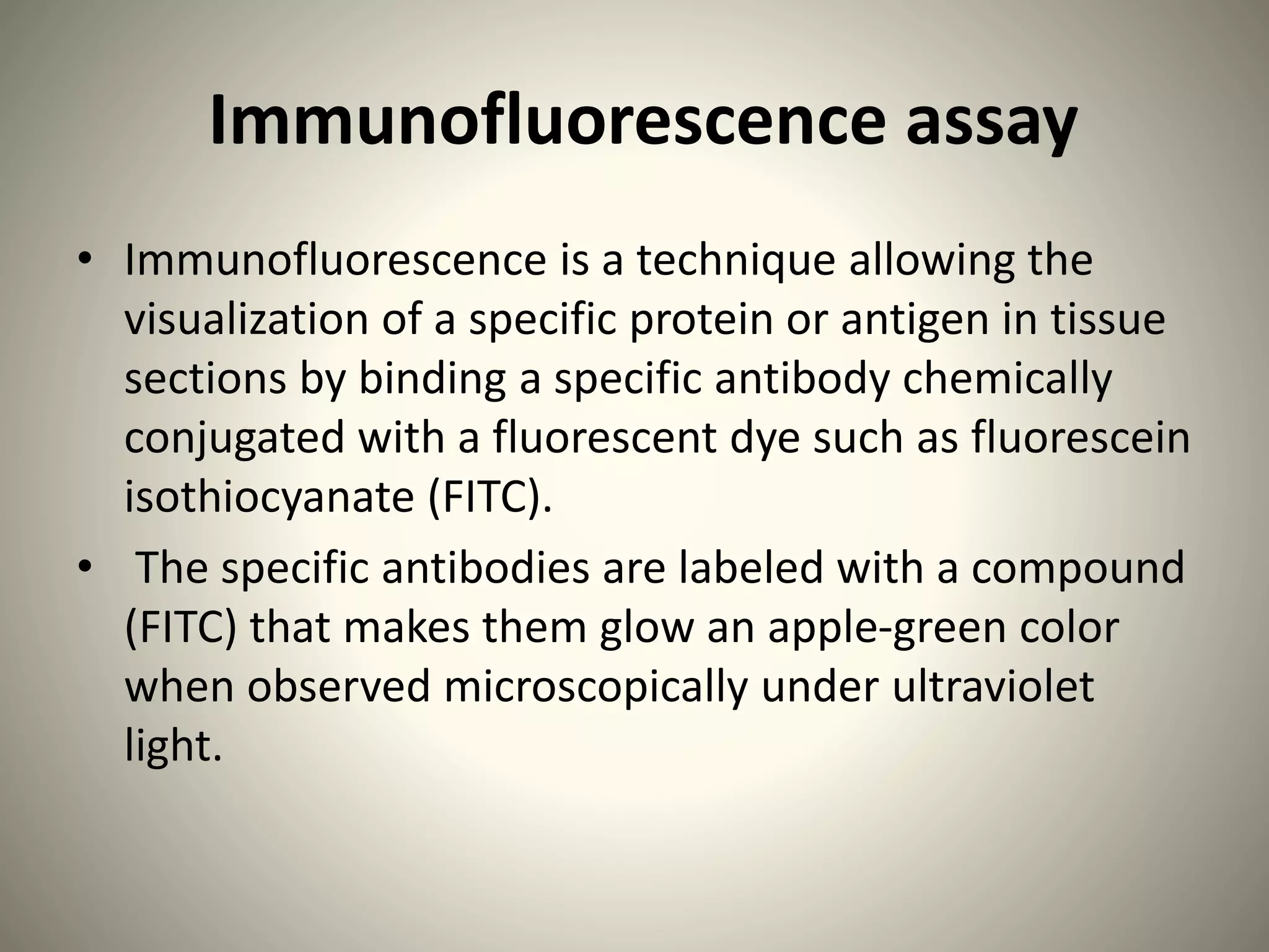 Immunofluorescence 130125142023-phpapp02 | PPT