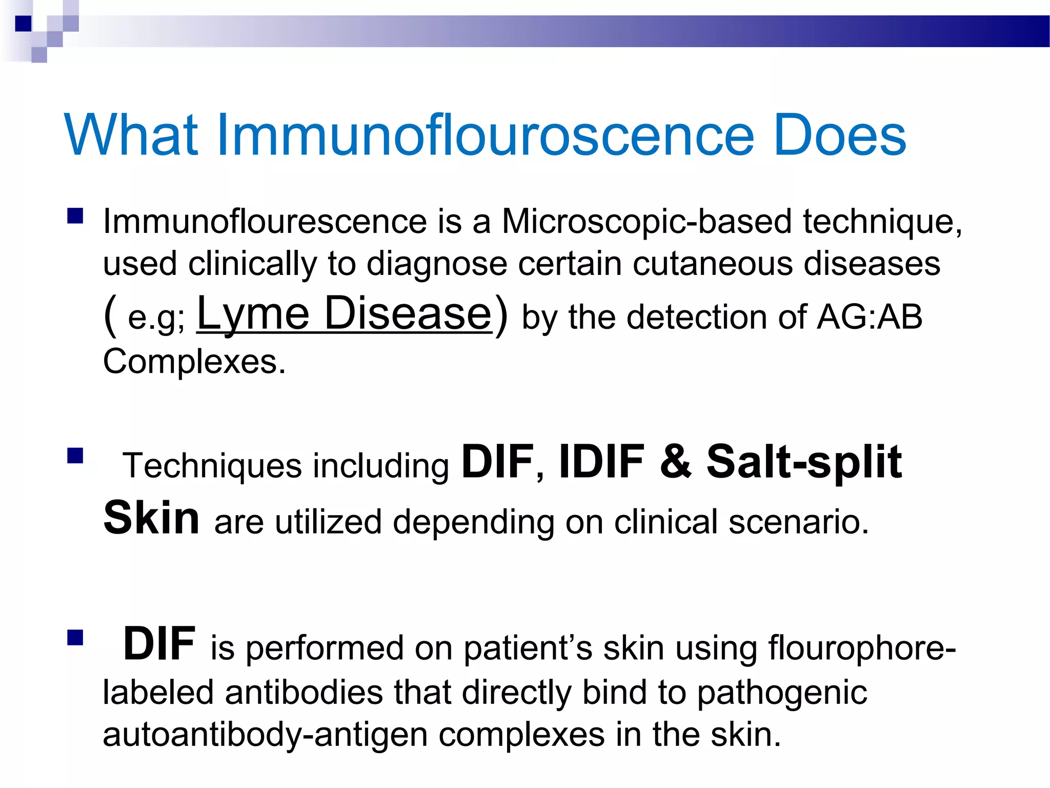 Immunofluorescence PPT | PPT