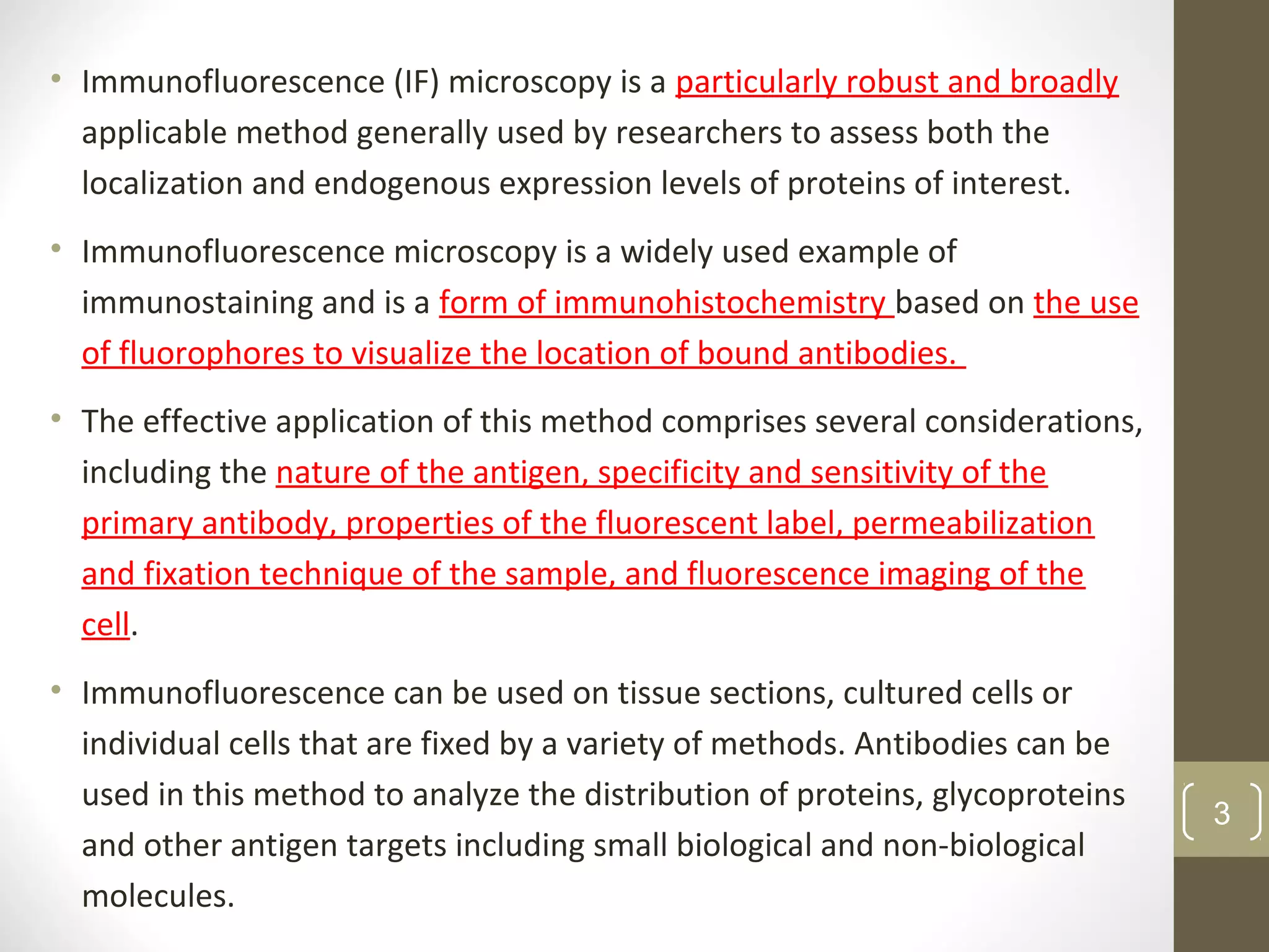 Immunofluorescence and fluoroscence microscopy | PPT