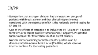 Immunohistochemistry in breast lesions | PPTX