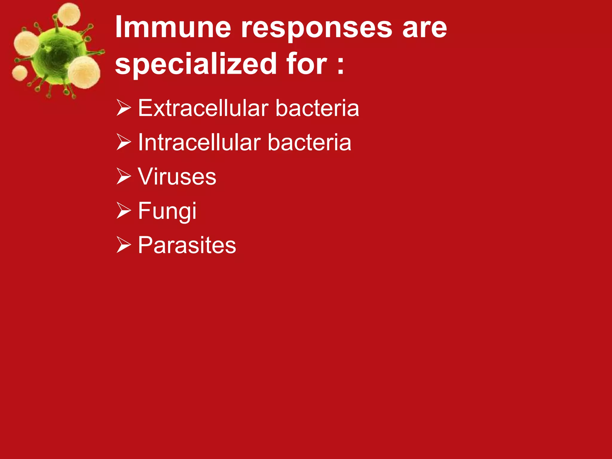 Immunity to microbes | PPTX
