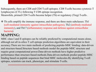 T AND B CELL EPITOPE MAPPING.pptx
