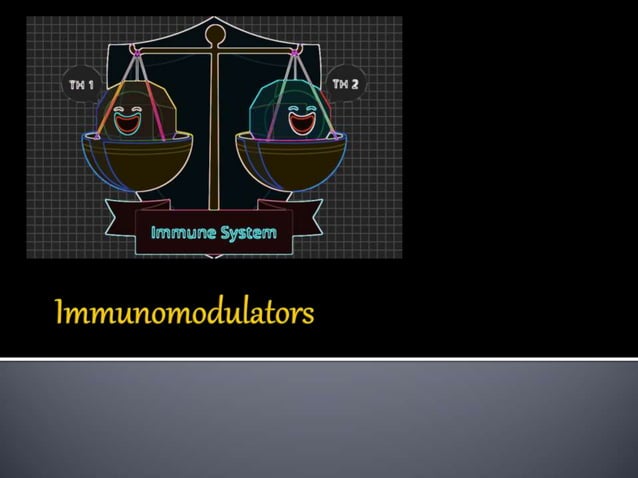 General Immune System Modulators Immunomodulators.ppt