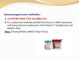 Inj Rabij Immunopharmacology | PPTX