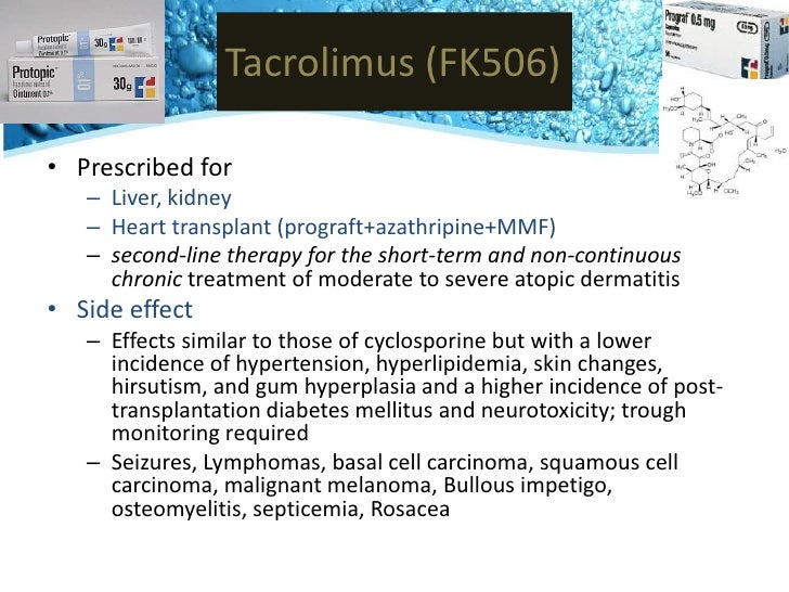 what is tacrolimus toxicity