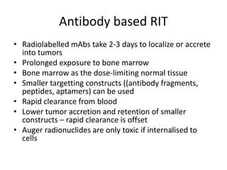 Radioimmunotherapy | PPTX