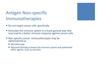 Immunotherapy Update in Oncology | PPTX