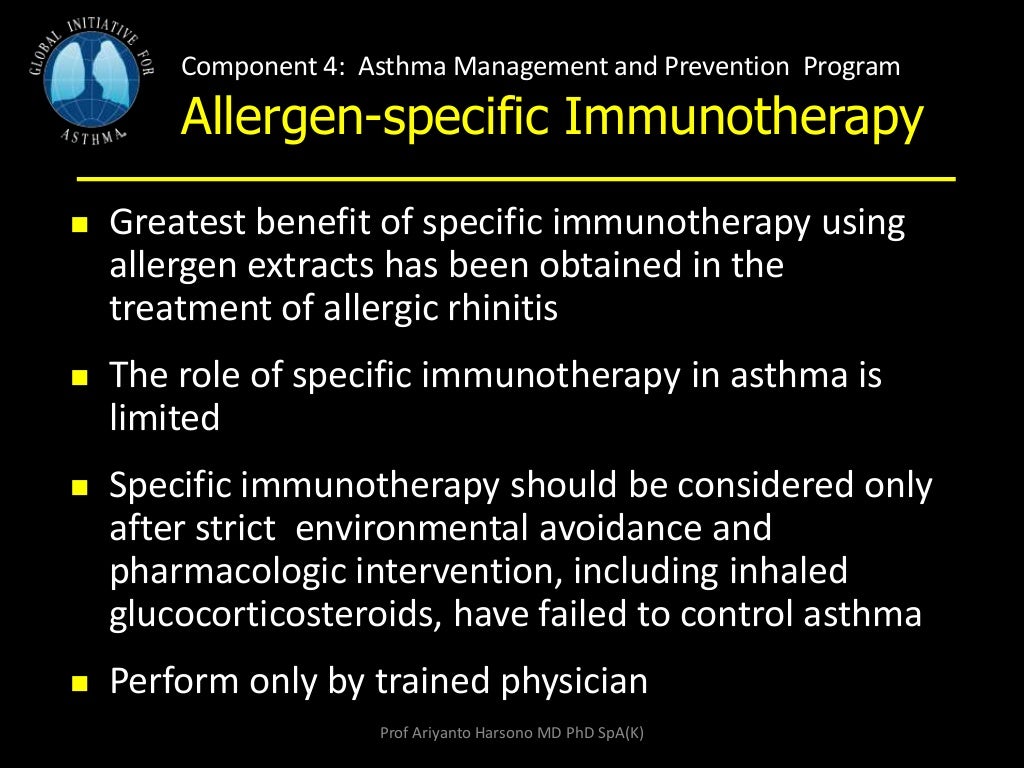 Immunotherapy for asthma, practical use based on updated meta analysis