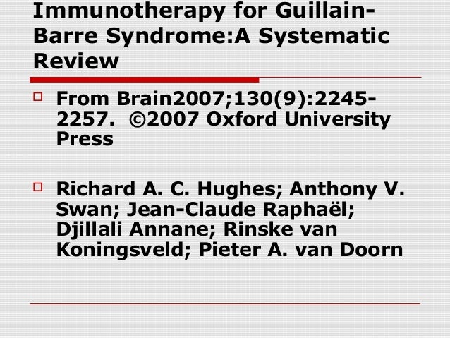 Immunotherapy For Gbs Immunotherapy For Gbs