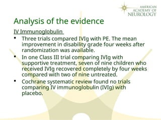 Immunotherapy for Guillain-Barre Syndrome .ppt