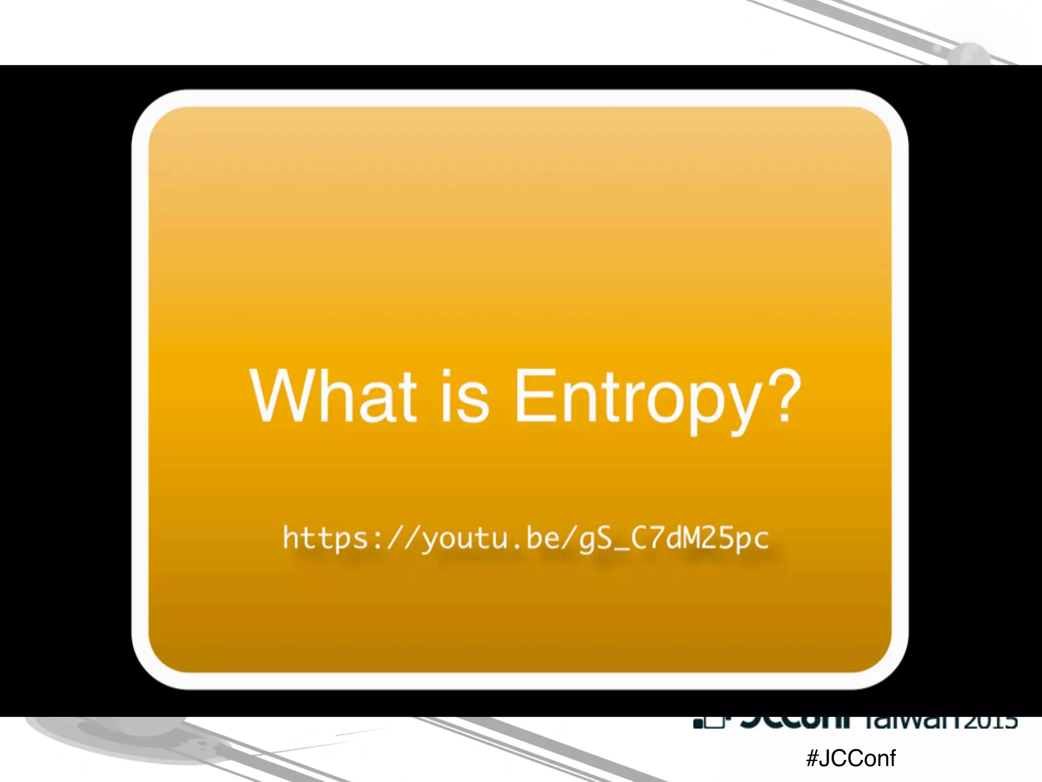 Entropy
 