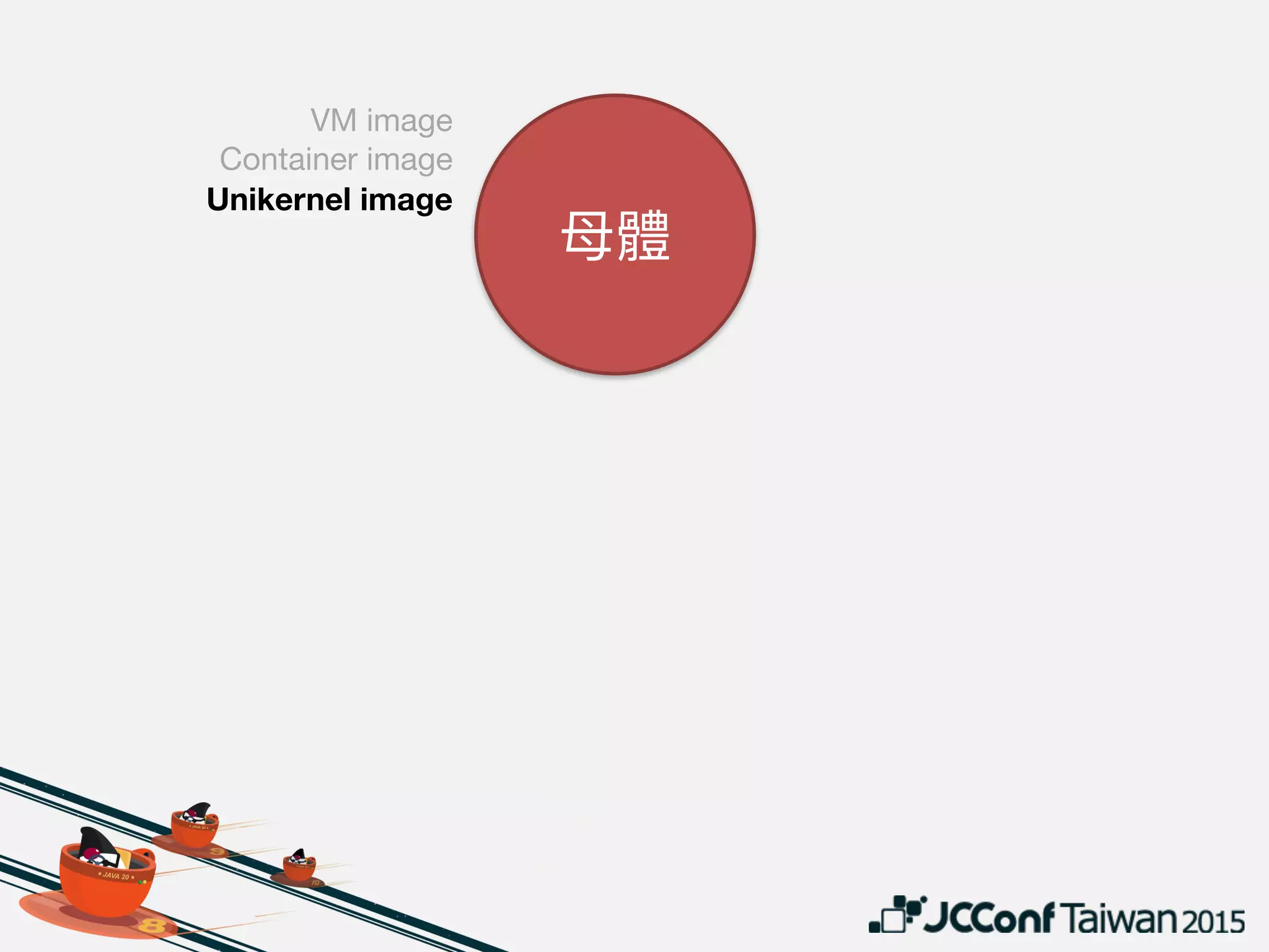 Container per VMDocker
Hyper: https://hyper.sh/
 