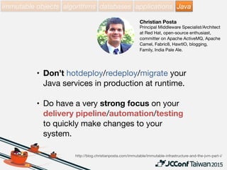 http://www.slideshare.net/jpetazzo/containerization-new-virtualization-
docker-separation-operational-concerns
Jérôme Petazzoni
definition
 