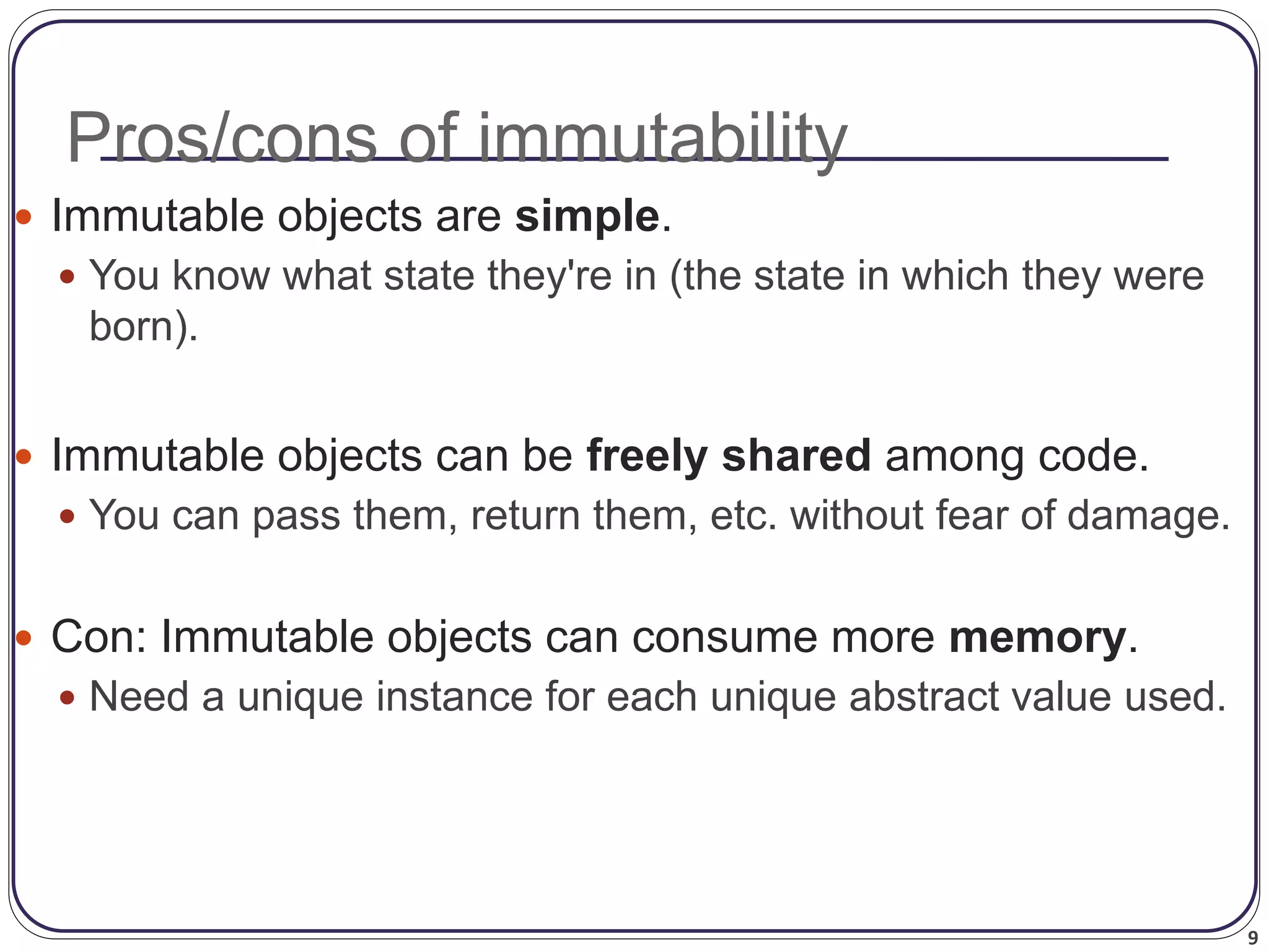 Immutable Classes updated.ppt