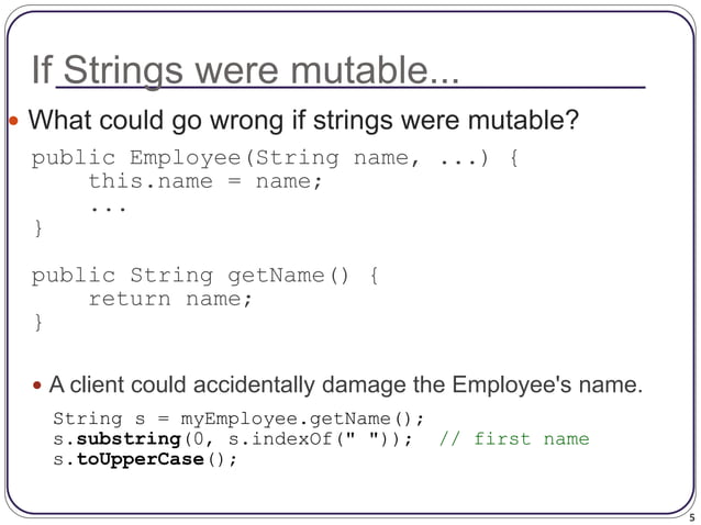 Immutable Classes updated.ppt