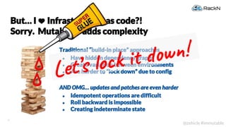 Immutable infrastructure & Rethinking Configuration Slide 8