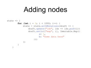 Immutable Libraries for React | PPT