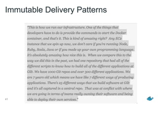 Immutable Service Delivery   Shenzhen 2016