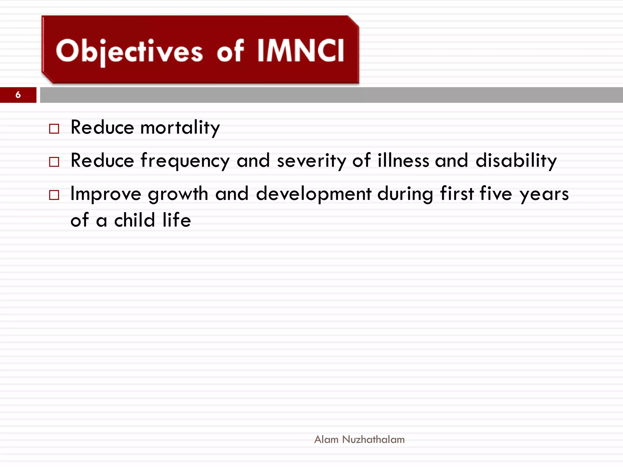 IMNCI (Integrated Management of Neonatal and Childhood Illness) | PDF ...