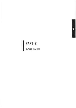 PART 2
CLASSIFICATION
 