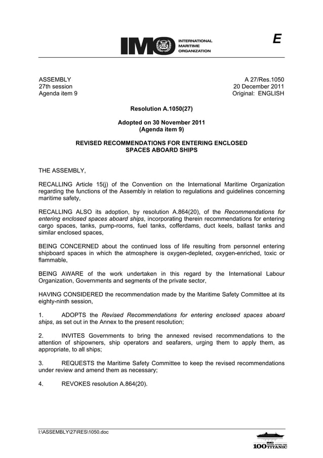 Revised for Entering Enclosed Spaces PDF