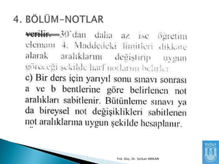 Yrd. Doç. Dr. Serkan ARIKAN

 