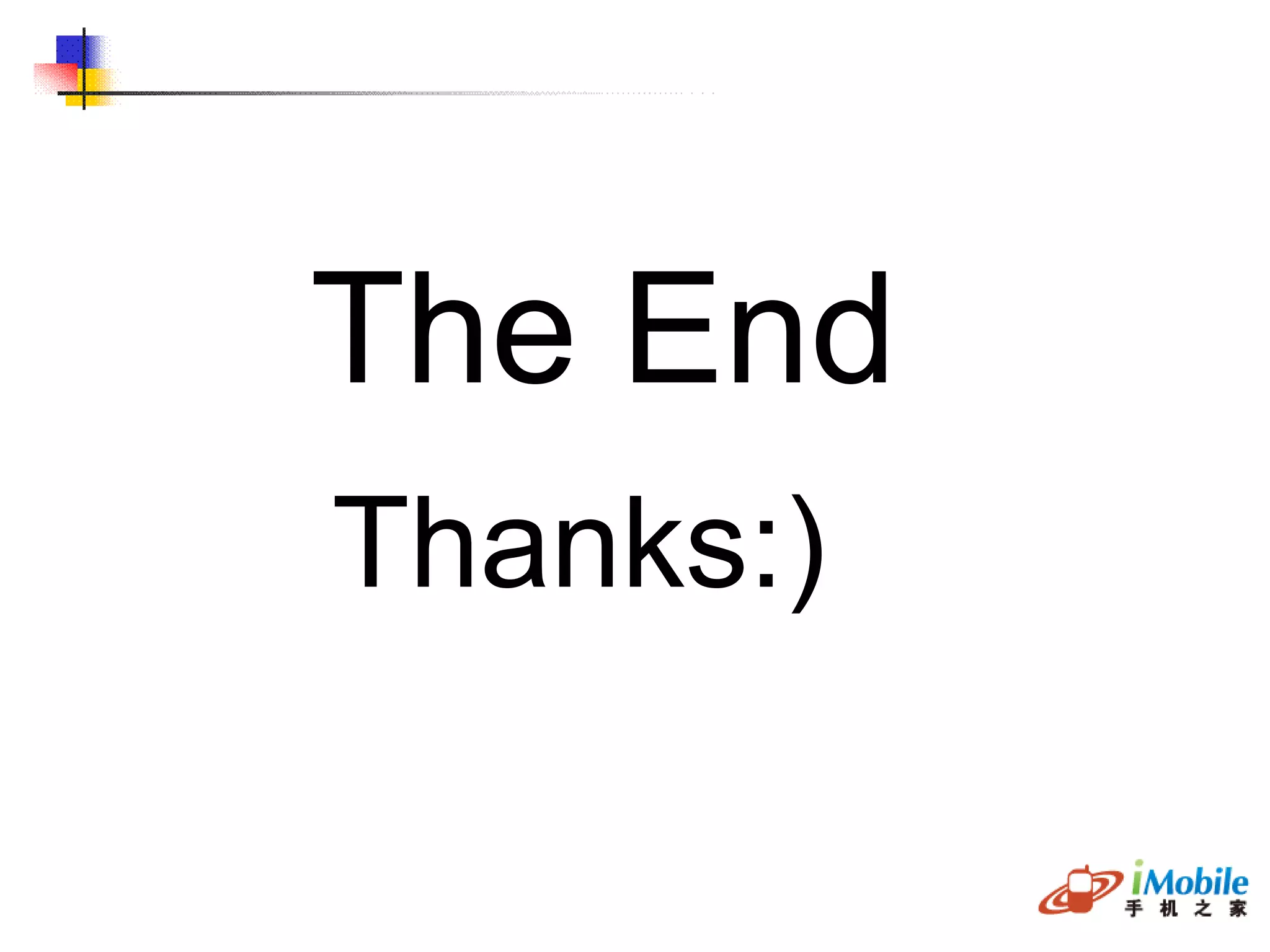 The End     Thanks:)‏ 