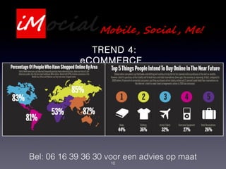 10
Bel: 06 16 39 36 30 voor een advies op maat
TREND 4:
eCOMMERCE
 