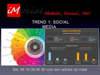 4
Bel: 06 16 39 36 30 voor een advies op maat
TREND 1: SOCIAL
MEDIA
 