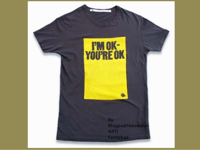 I M Ok You Re Ok Book Presentation