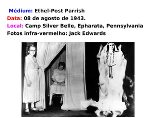 Médium: Francisco Peixoto Lins (Peixotinho)
Local: Pedro Leopoldo – MG
Data: 1953
 